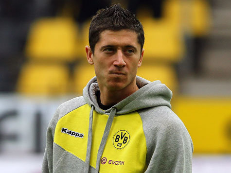 Robert Lewandowski hat in Dortmund einen Vertrag bis 2014