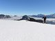 Tourengeher im Schnee