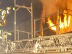 Münsing: Neubau geht in Flammen auf