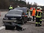 Unfall auf A95: Mann aus Penzberg platzt Reifen