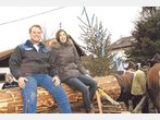 Der Baum ist da, die Arbeit beginnt