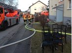 Anzing: Feuer in vierstöckigem Haus