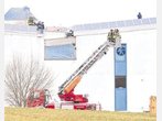 Feuer am Dach: Brandmeldung entpuppt sich als Kurzschluss