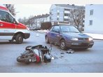Pkw gegen Roller: Schongauer schwer verletzt