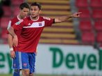 Yasin Yilmaz, Markus Schwabl, Stefan Riederer und Stephan Thee vor dem Absprung
