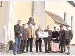 Kitt für die Risse von St. Nikolaus