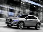 Mercedes neuer Kompakt-SUV: GLA Konzept feiert Premiere in Shanghai. 