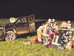 Notzing: Mit Auto gegen Baum: Ismaninger (18) schwebt in Lebensgefahr