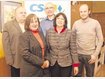 Der neue Isener CSU-Vorstand: (v. l.) Franz Stangl, Maria Cesanka, Michael Feuerer, Kornelia Angermaier und Alexander Prinzhorn. Foto: Huber Der neue Isener CSU-Vorstand: (v. l.) Franz Stangl, Maria Cesanka, Michael Feuerer, Kornelia Angermaier und Alexander Prinzhorn. Foto: Huber