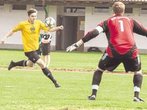 Grafing trifft den Ball nicht ins Tor