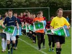 Jugend-Kicker fordern: "Keine Gewalt auf dem Fußballplatz"
