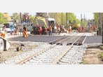 Hartgummi statt Tunnel: Bahnübergang saniert