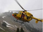 Bergrettung: ADAC-Hubschrauber proben den Ernstfall