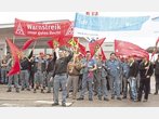 Warnstreik bei HAP in Penzberg: "Die ganze Halle ist leer"