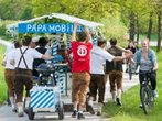Väter in ganz Deutschland genießen "Herrentag"