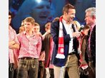 Die Bayern-Profis rocken den Postpalast