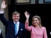 Willem-Alexander, König der Niederlande und Máxima bei Konfirmation
