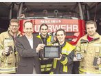 Hier können die Retter "einchecken"