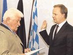 Panne bei Vereidigung