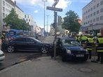 Schwere Unfall an der U-Bahn-Haltestelle Silberhornstraße