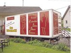 Friseur-Salon im Lkw wird zur Attraktion