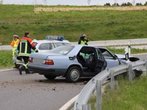 A94: Schwerer Unfall an der Ausfahrt