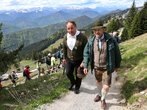 "Dahoam is Dahoam": Wanderung mit Werner Rom am Brauneck - Bilder
