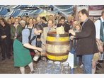 Böcks erster Anstich: fünf Schläge!