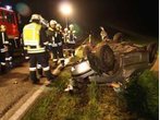 Zwischen Pliening und Neufinsing: Schwerer Unfall auf Staatsstraße 2082