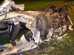 Schwerer Unfall auf Staatsstraße 2082 zwischen Pliening und Neufinsing Bilder