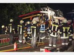 Haag: Schwerer Lkw-Unfall nach Überholmanöver Bilder