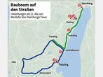 Baustellen auf B2 und in Tutzing: Lange Wege am Westufer