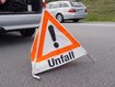Flüchtiger Pkw nach Unfall am Autobahnkreuz München - Ost