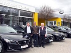 Autohaus Czasny übergibt Mazda-Flotte an TQ-Systems