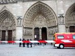 Notre Dame in Paris nach Selbstmord evakuiert