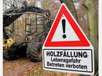 Ast gebrochen - Forstwirt stürzt in den Tod