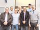 Neu gew&auml;hlt wurde die Abteilungsleitung bei den TuS-Fu&szlig;ballern (v. li.): Sinan Karaman (Technischer Leiter), Mondher Hattab (Jugendkoordinator), Markus Enners (Schriftf&uuml;hrer), Gabi Kammerer (Schatzmeisterin), Dominik Irmer (2. Abteilungsleiter), Oliver Gasch (AH-Leiter) und 1. Abteilungsleiter Reiner Berchtold. foto: sabine hermsdorf