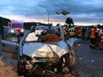 Kontrolle über Auto verloren: Mann schwer verletzt