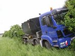 Bilder vom Lkw-Unfall