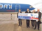 Eine englische Airline erobert das Erdinger Moos