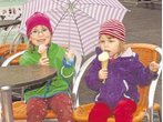 Im Regen Eis essen geht auch