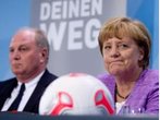 Merkel und Hoeneß beim Champions-League-Finale auf der Ehrentribüne?