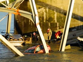 Autobahnbr&uuml;cke Einsturz