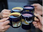 Glühwein auf der Erlanger Bergkirchweih