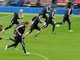 FCB in Wembley: Bilder vom Training und der PK