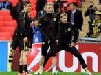 BVB in Wembley: Bilder vom Training und der PK