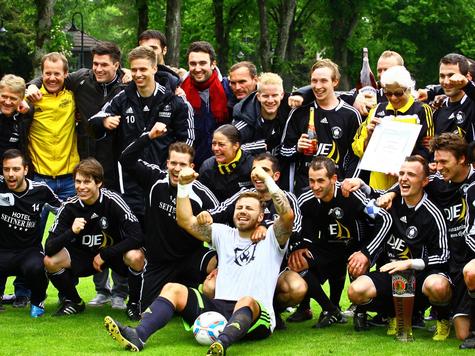 Es ist geschafft: Dank zw&ouml;lf Siegen in 13 Spielen nach der Winterpause ist der SV Pullach Meister und Bayerliga-Aufsteiger.
