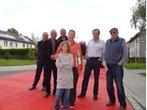 Straße angestrichen: Anwohner sehen Rot