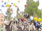 Ballons zum Abschied