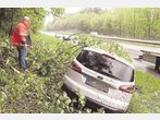Totalschaden nach Aquaplaning